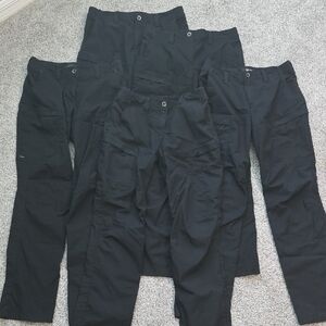5.11 Tactical Womens Apex Pants Size 10 Long LOT OF 5